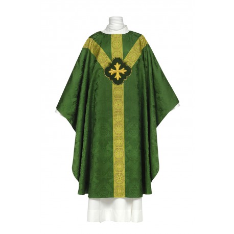 Chasuble Damassé Cerf