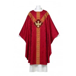 Chasuble Damassé Cerf - 'Pentecôte'