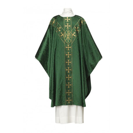 Chasuble Chi-Rho Tudor rose