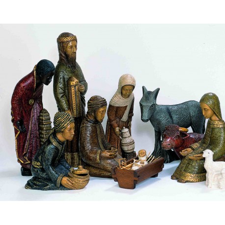 Crèche de Noël en dolomie modèle 1300