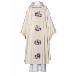 Chasuble 'Miséricorde' - Collection Mariales