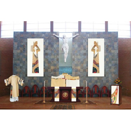 Paire de voiles d’autel, 23 x 257 cm - Collection Bernini 415