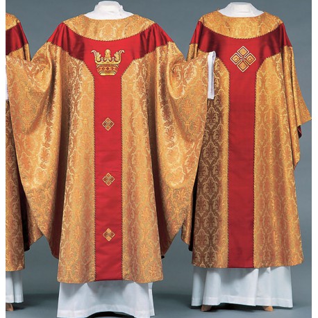 Concelebrant Chasuble - Crown Brocade series