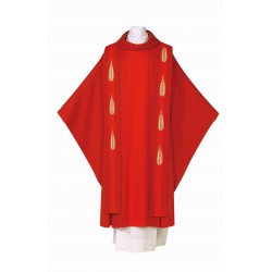 Chasuble Flamma avec étole de prêtre