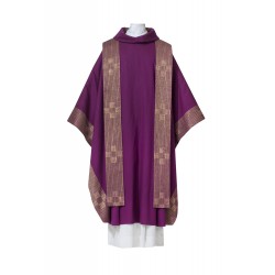 Chasuble Utrecht avec étole de prêtre