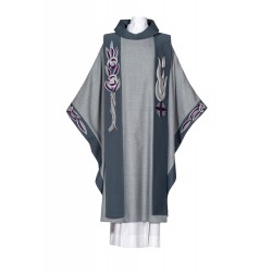 Chasuble "Staff of Aaron" - Requiem series