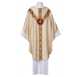 Chasuble avec médaillon PAX