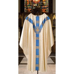 Chasuble Alpha Omega Tudor Rose