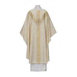 Chasuble Damassé Cerf