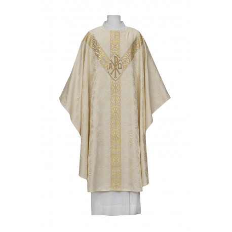 Chasuble Damassé Cerf