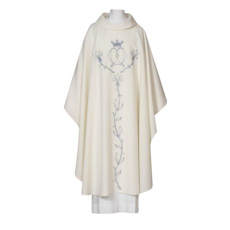 Chasuble de la Sainte Vierge et l'Enfant - Collection Mariales