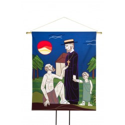 Tapestry Father Damien