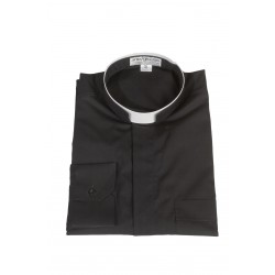 Clergy shirt with roman collar